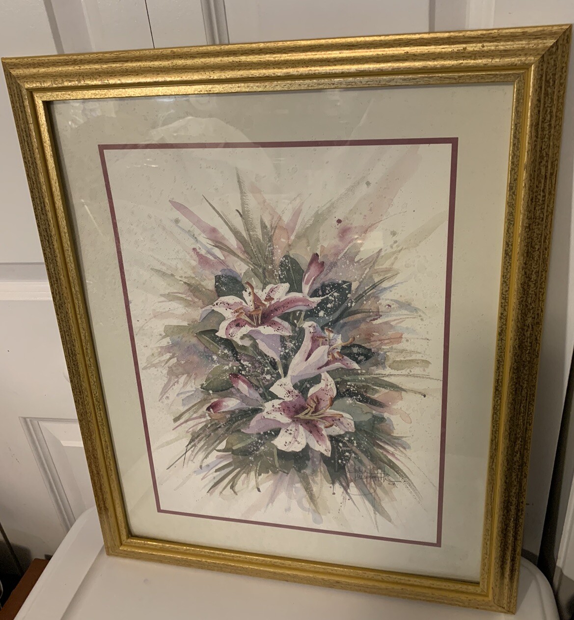 Debra Ruddeforth Original Watercolor Signed Size 22.5” X 18.5”