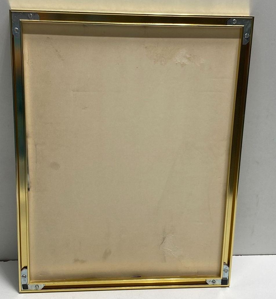 Water painting of European villa by G. Rinaldi Framed