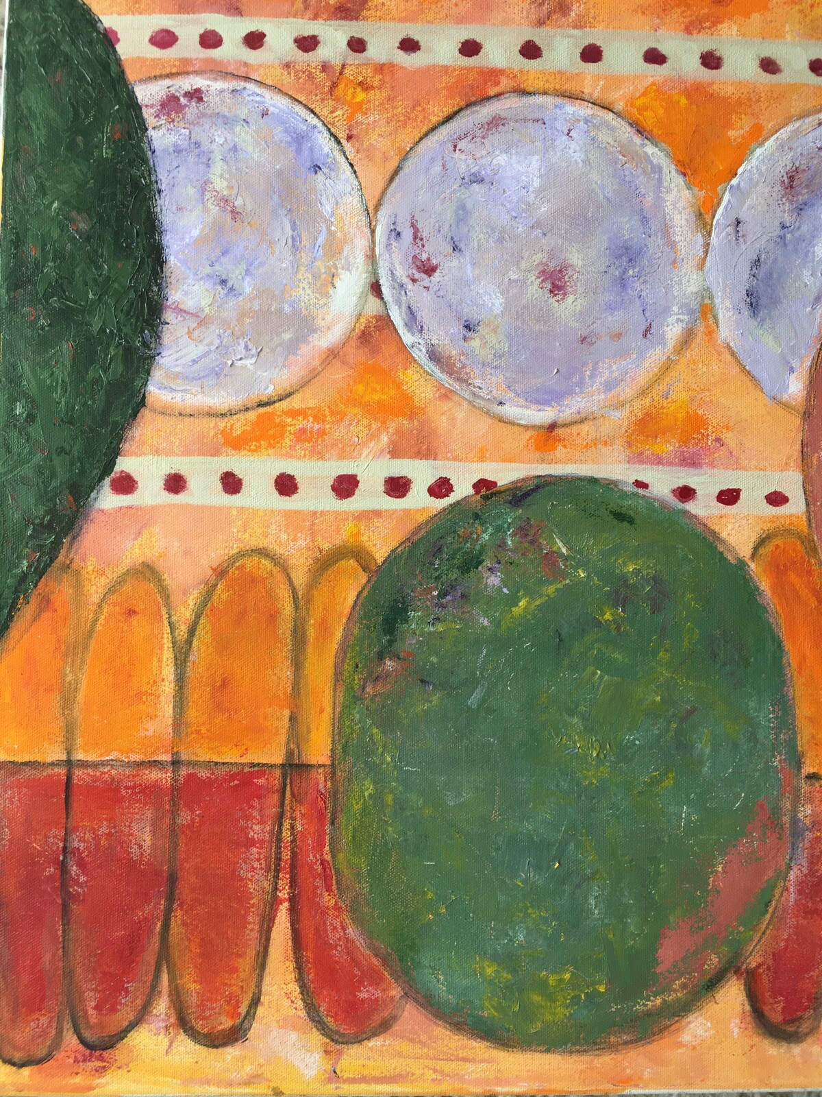 LISTED ARTIST painting ABSTRACT Dr Benjamin Gross «Music of the Spheres» 1990’s