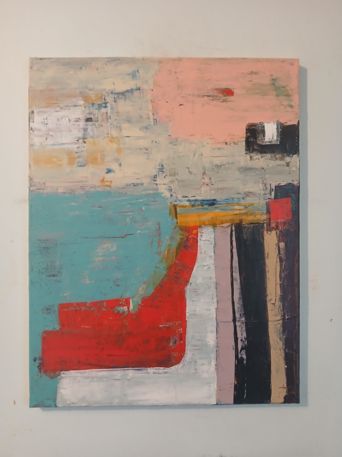 original abstract acrylic painting on canvas