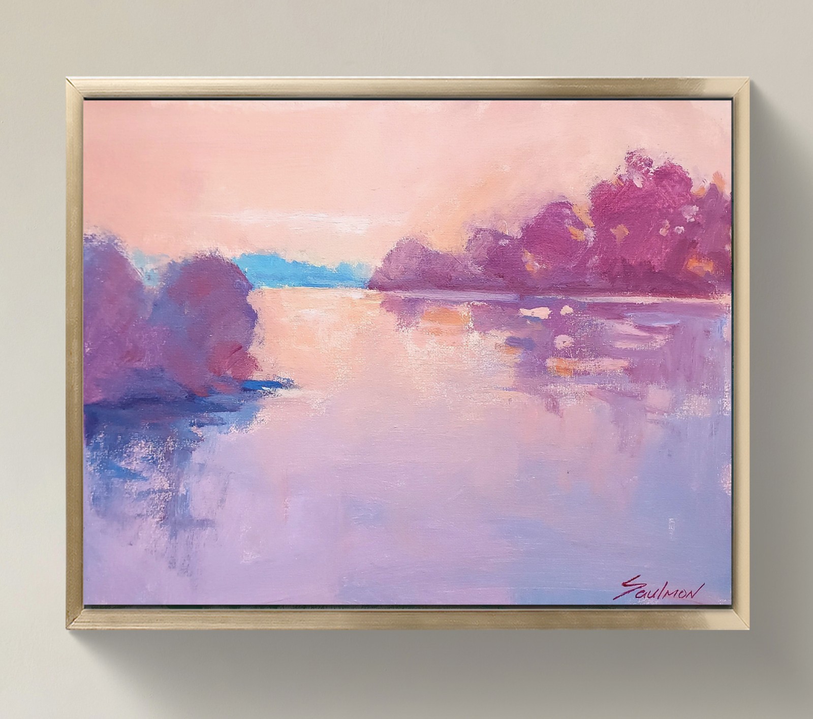 Original Impressionist Painting on 14×11 inch Canvas – Signed by the Artist