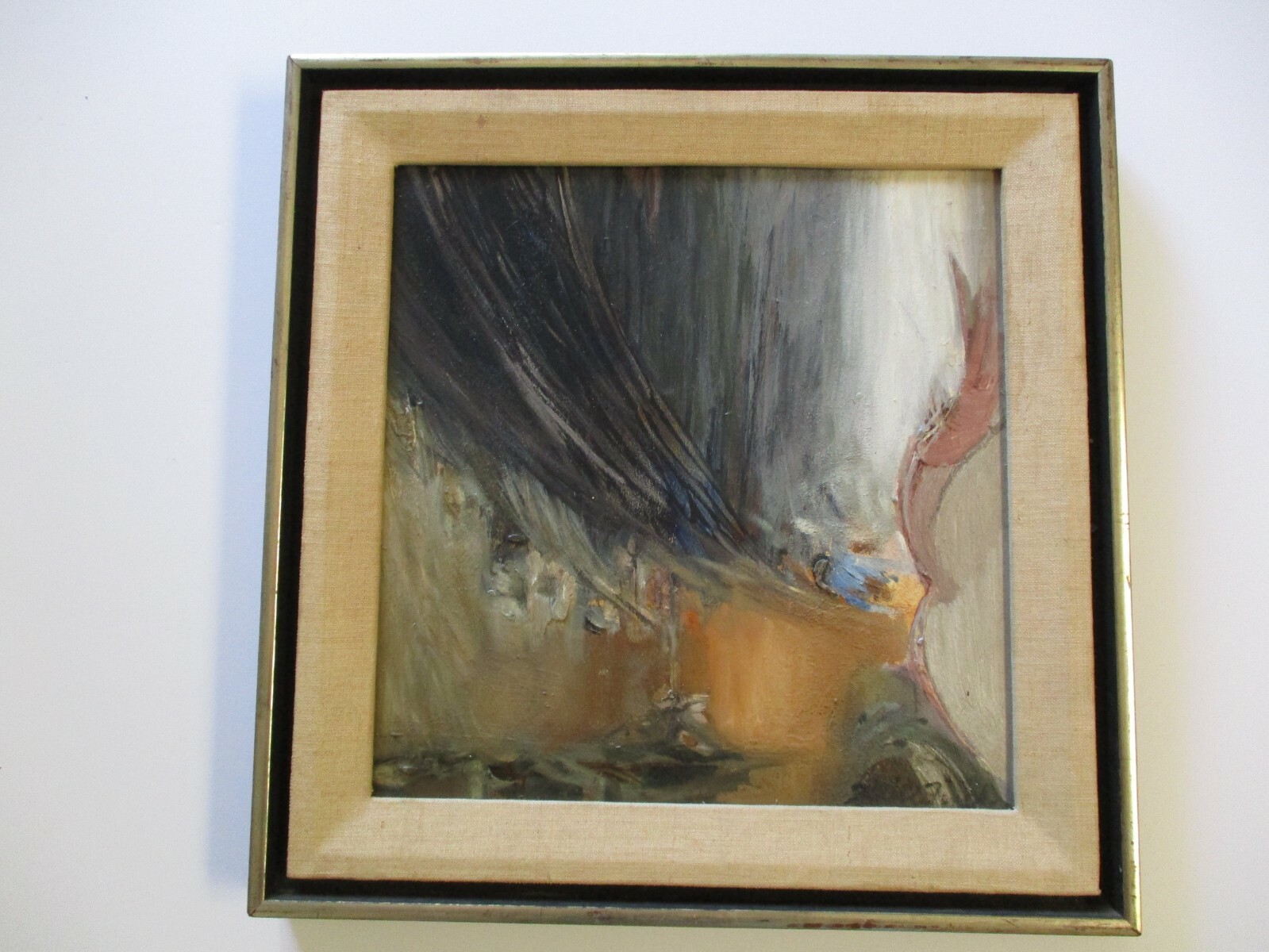 VINTAGE 1970’S ABSTRACT PAINTING MODERNISM EXPRESSIONISM NON OBJECTIVE MYSTERY
