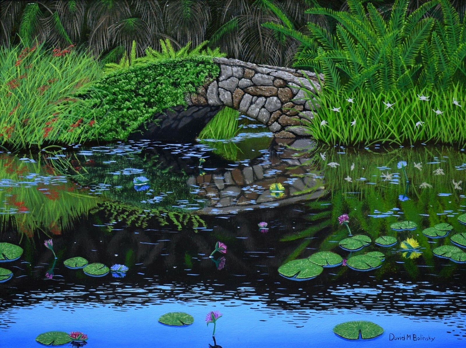 Bridge at McKee Jungle Garden