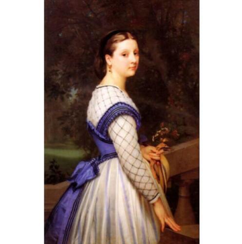Beautiful High quality Hand-painted art portrait canvas Oil painting