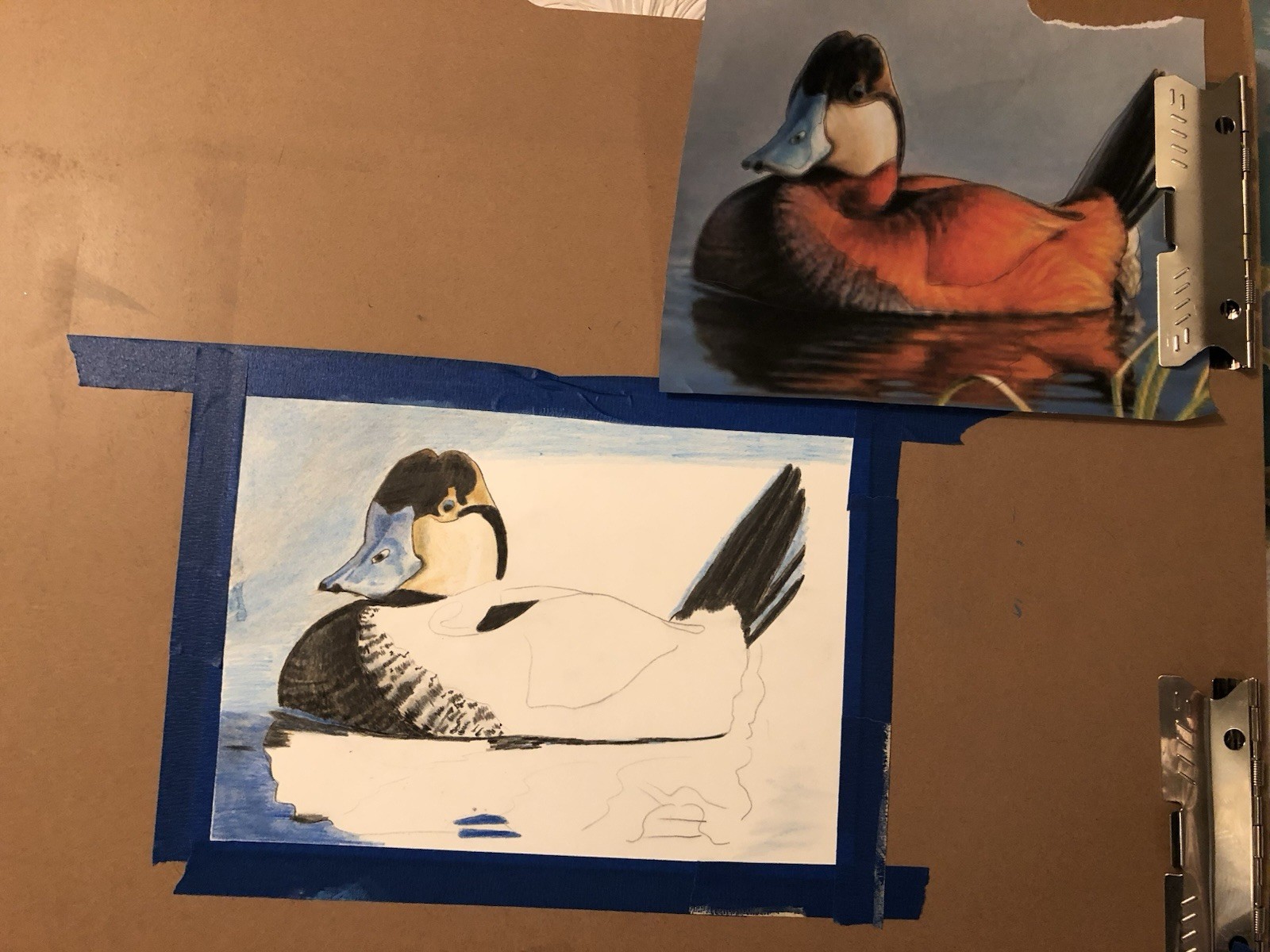 Rudy Duck Original Art by Arkansas Artist Leah Smith