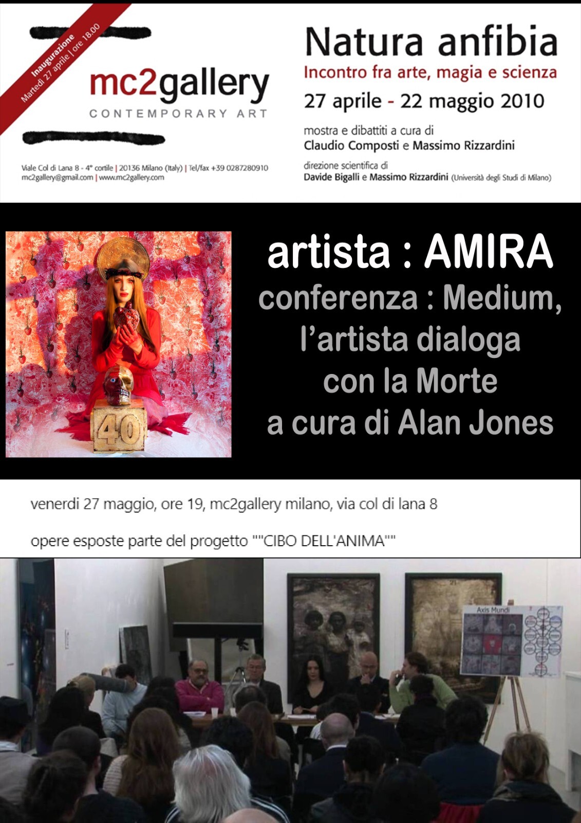 contemporary art painting vampire self portrait dracula by amira di transilvania