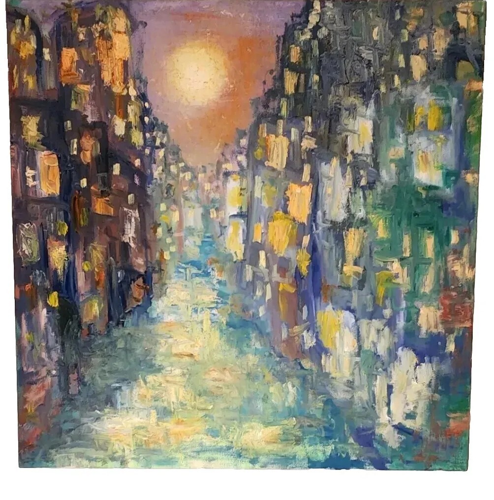 Moondance Rare Original Artwork By Painter R. Quinn Scott