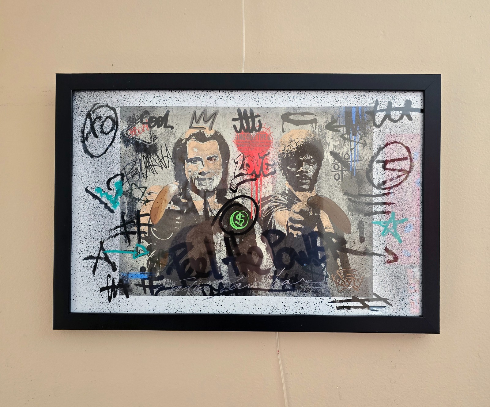 John Travolta and Samuel L. Jackson – Original Art by TedyZet | Urban Pop Art