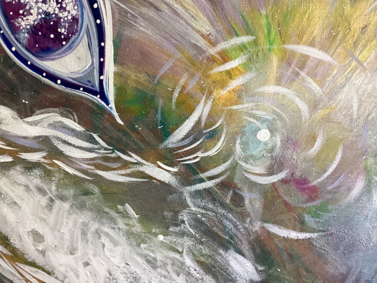Celestial Awakening Codes – High Frequency Galaxy Painting Colab Yaakov & Tatara