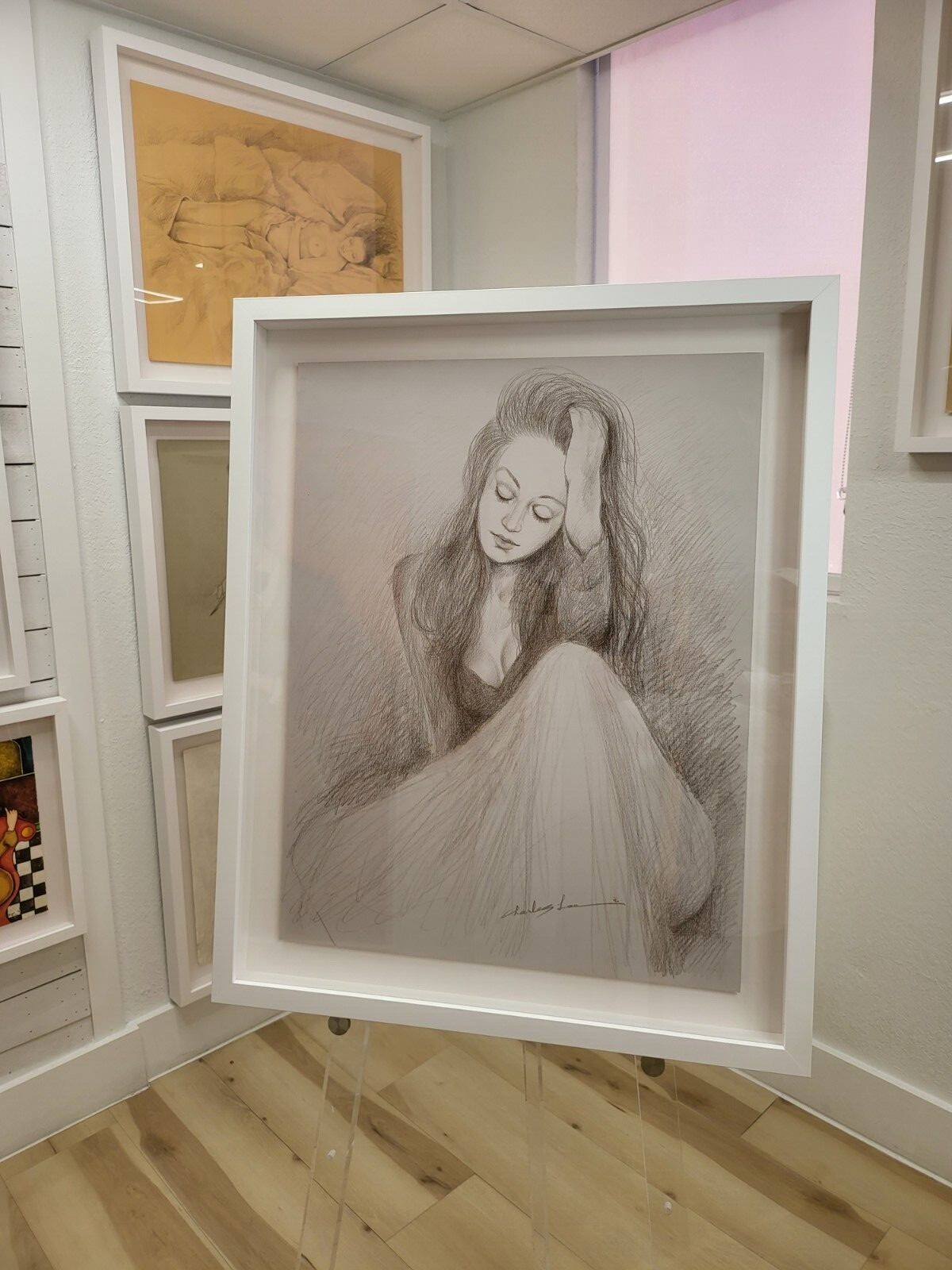 Iconic Piece of Painting Art by Charles Lee «Famous Park West Exhibitor Gallery»