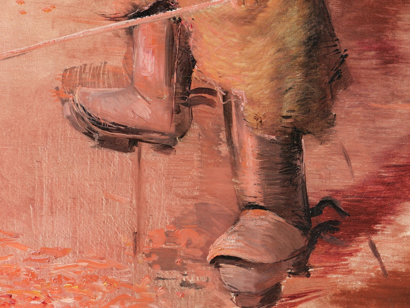 Lucien Jonas, Painting, Industry, Furnace, Foundry, Realism, Worker, Factory