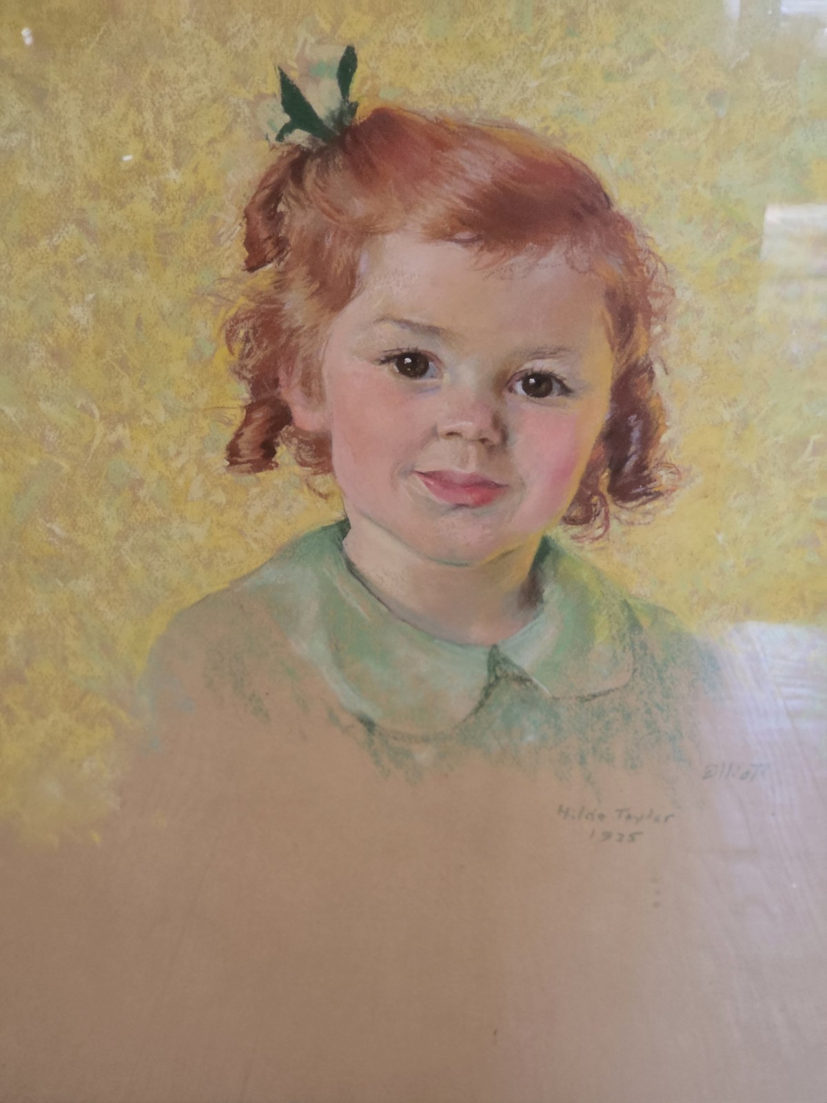 Advertising Memorabilia «MadMen» Exec’s Family Original Pastels by Hilda Taylor
