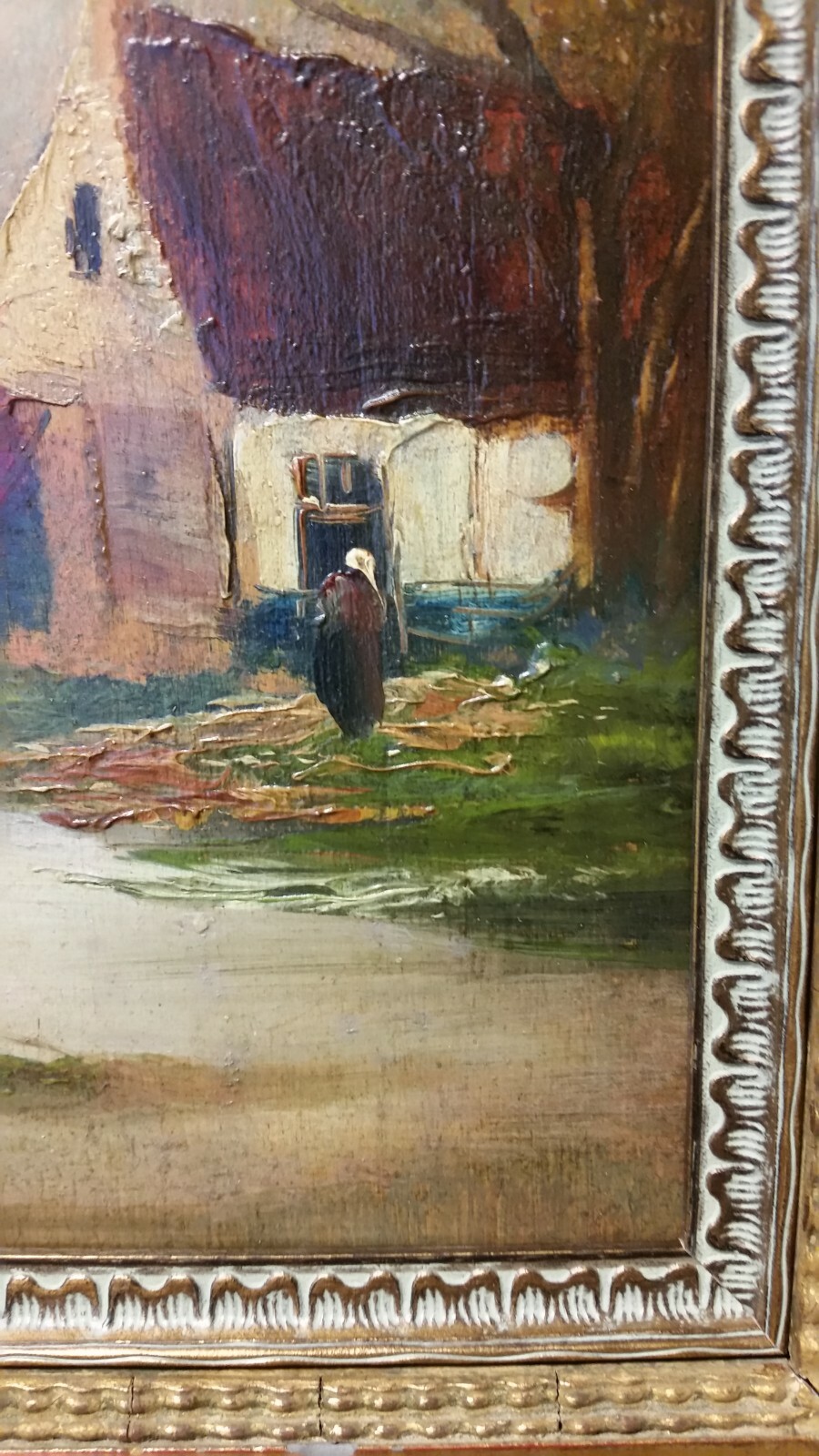 Jules Dupre: Signed Original Oil Painting: French Barbizon Impressionism