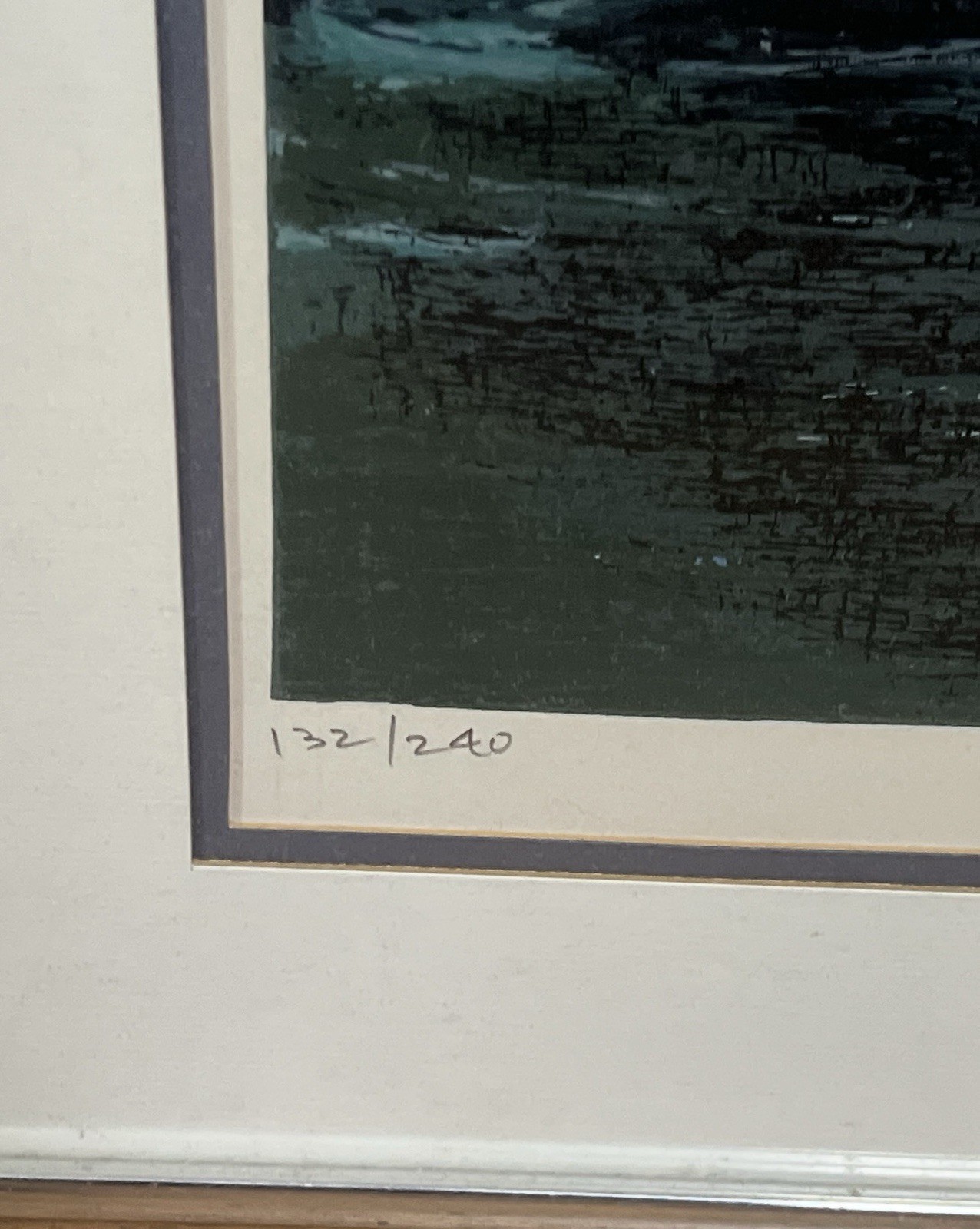 Peter Ellenshaw “Crystal Stream”Limited Edition”Signed Serigraph Print 36”x26.5”