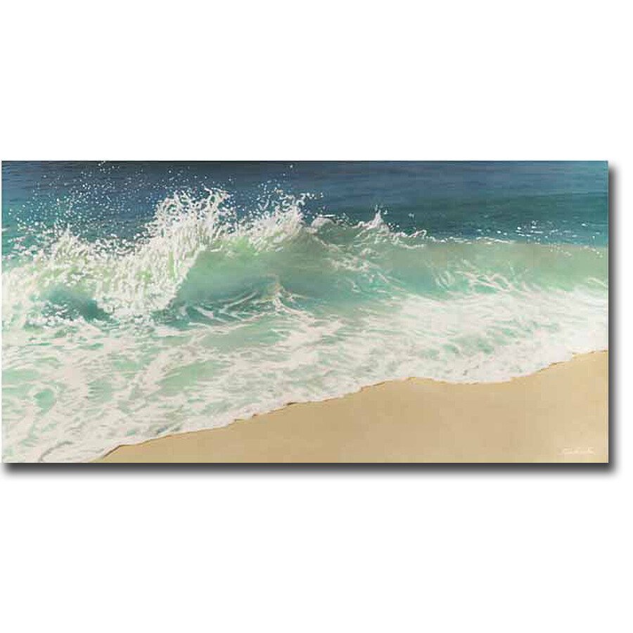 Tickle Wave by Robin Renee Hix Gallery-Wrapped Canvas Artwork (8 in x 16 in)