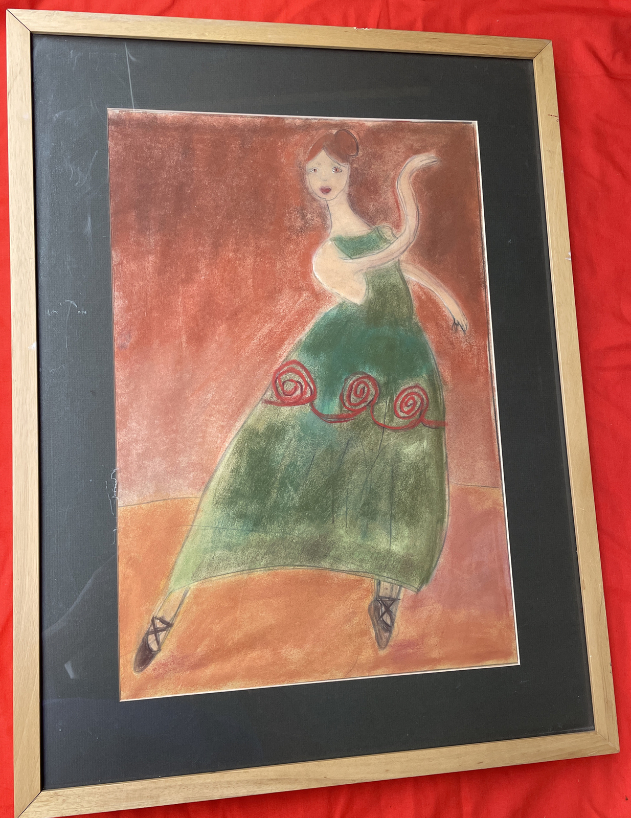 Lori S Art Gallery painting of woman
