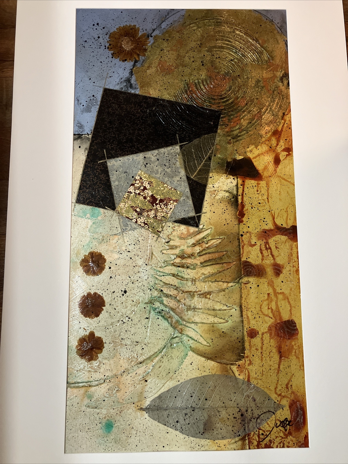 Original Heather Judge Work On Paper 41 1/2″ x 28″.