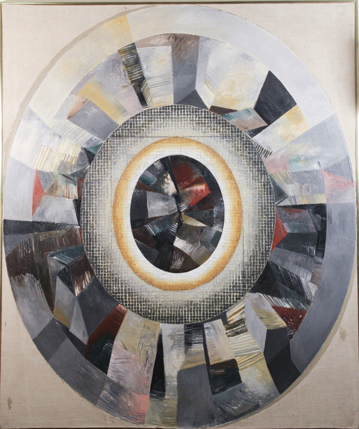 Edward Giobbi (American, B. 1926) Original Oil on Canvas