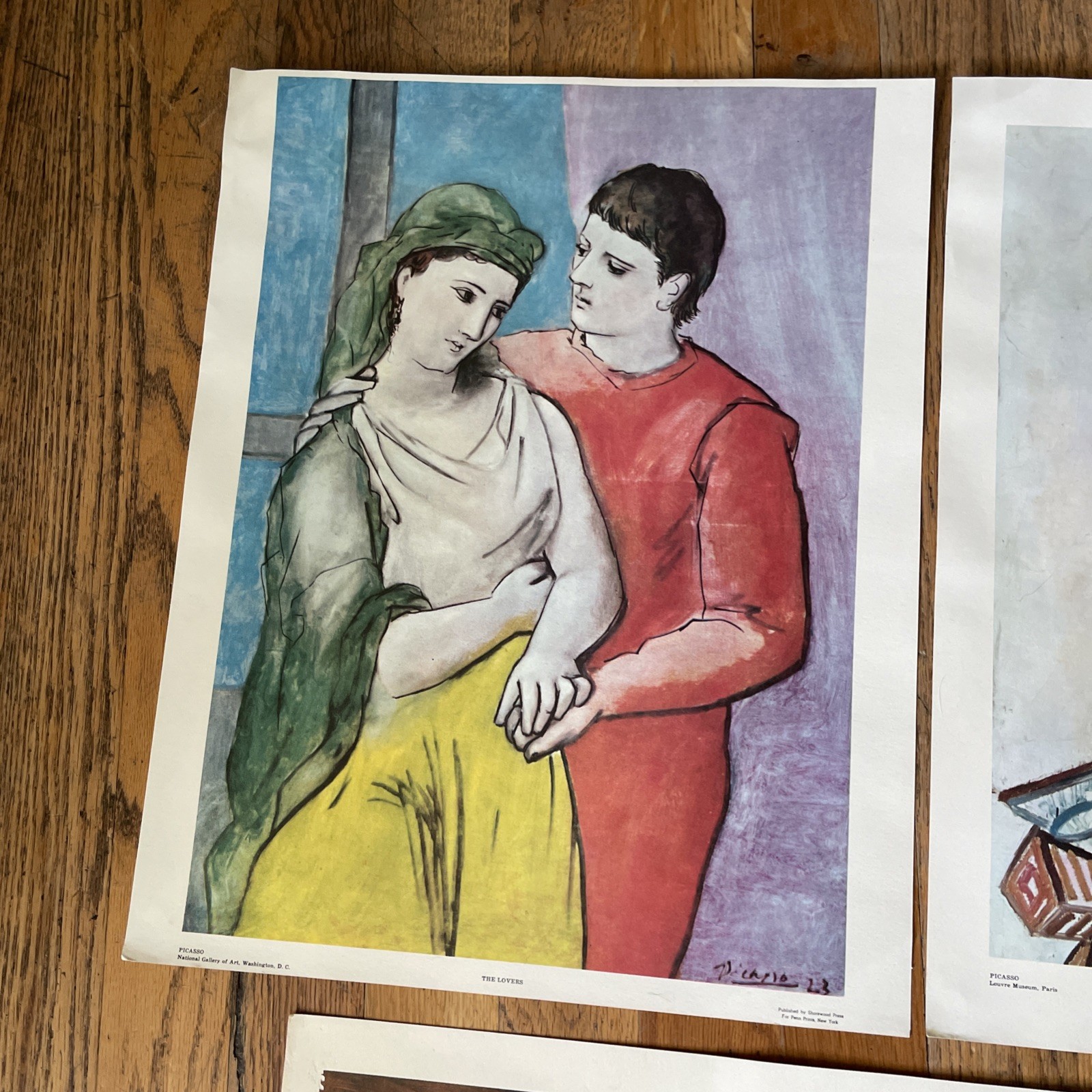 VTG 1960s Pablo Picasso 6 Prints 16” X 13” Penn Prints New York USA Lithograph