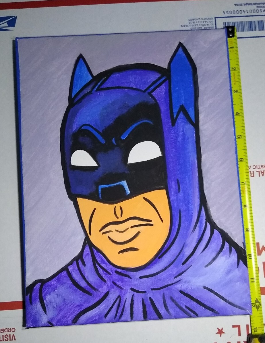 Batman painting