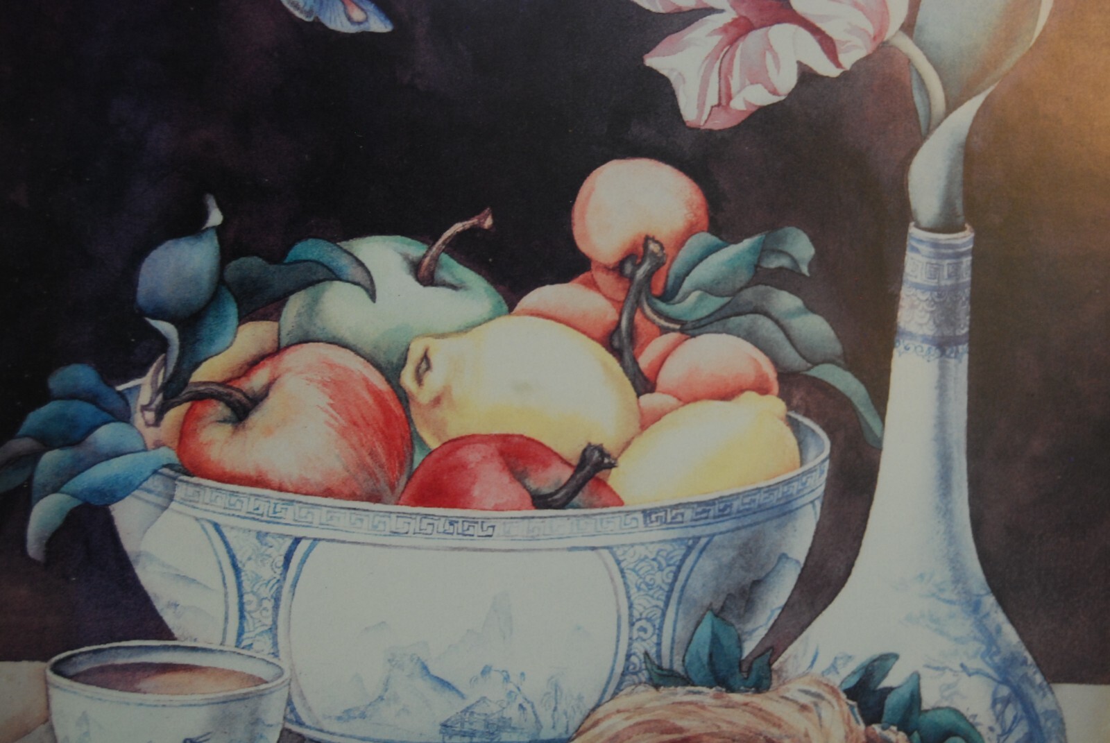 2 x VINTAGE LITHOGRAPHS PRINTS SPRING & SUMMER THE FOUR SEASONS BY YURIKO TAKATA