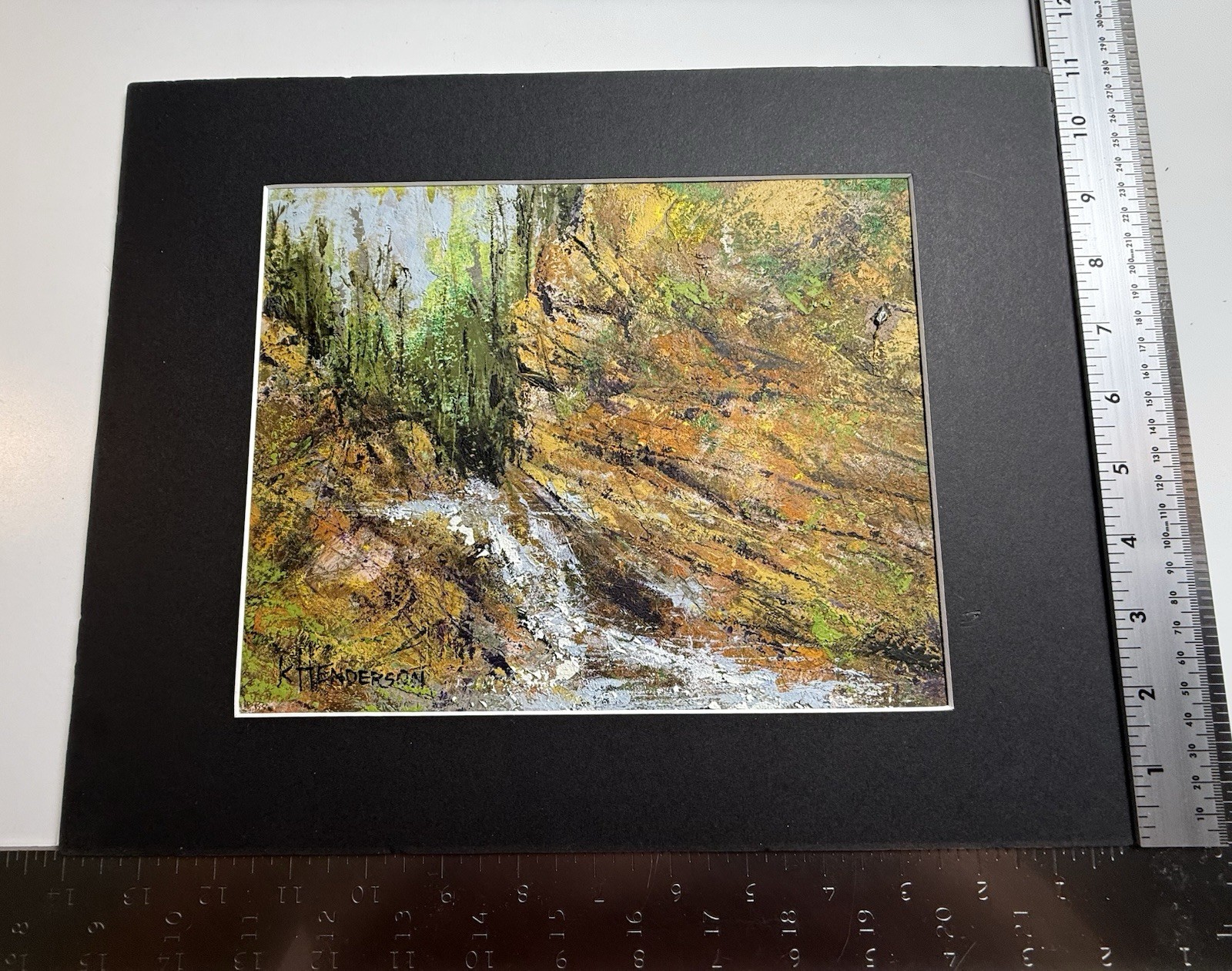 Kathie Henderson Original Oil Painting Oak Creek Canyon Sedona AZ 11×14