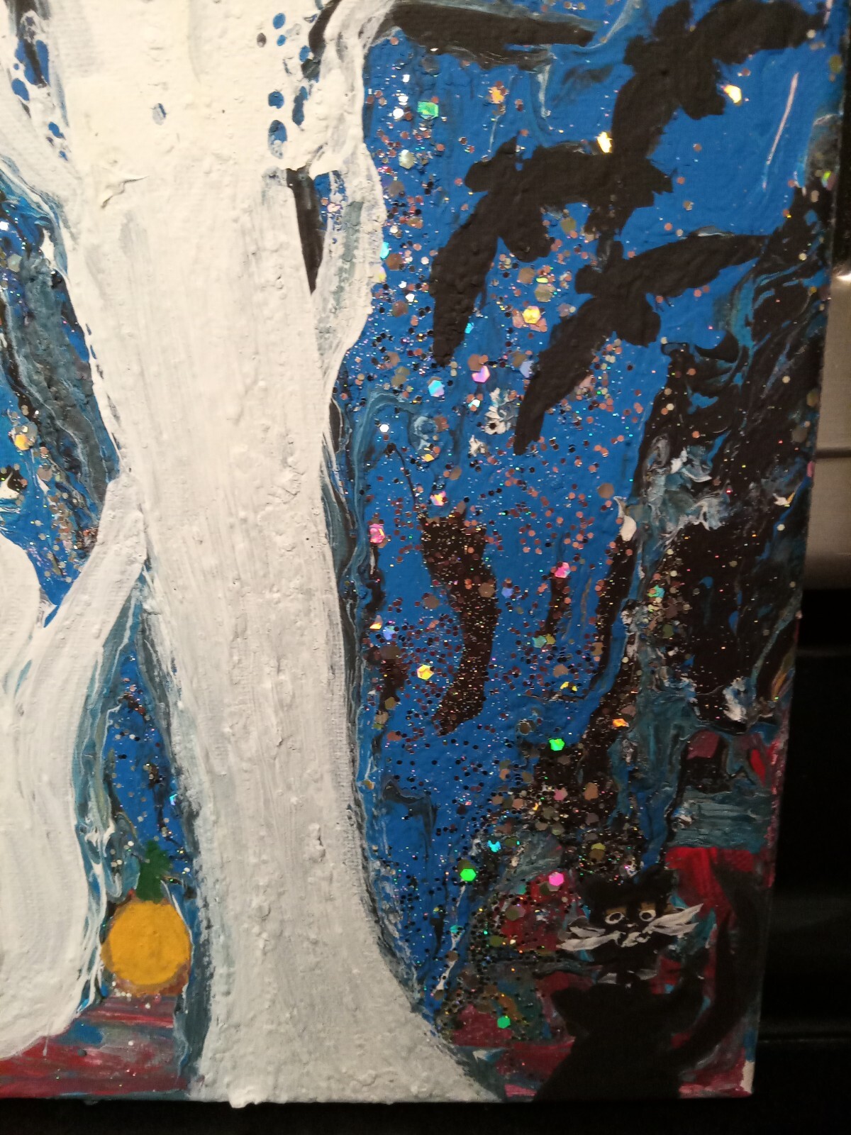 The Tree Spirits Halloween Painting