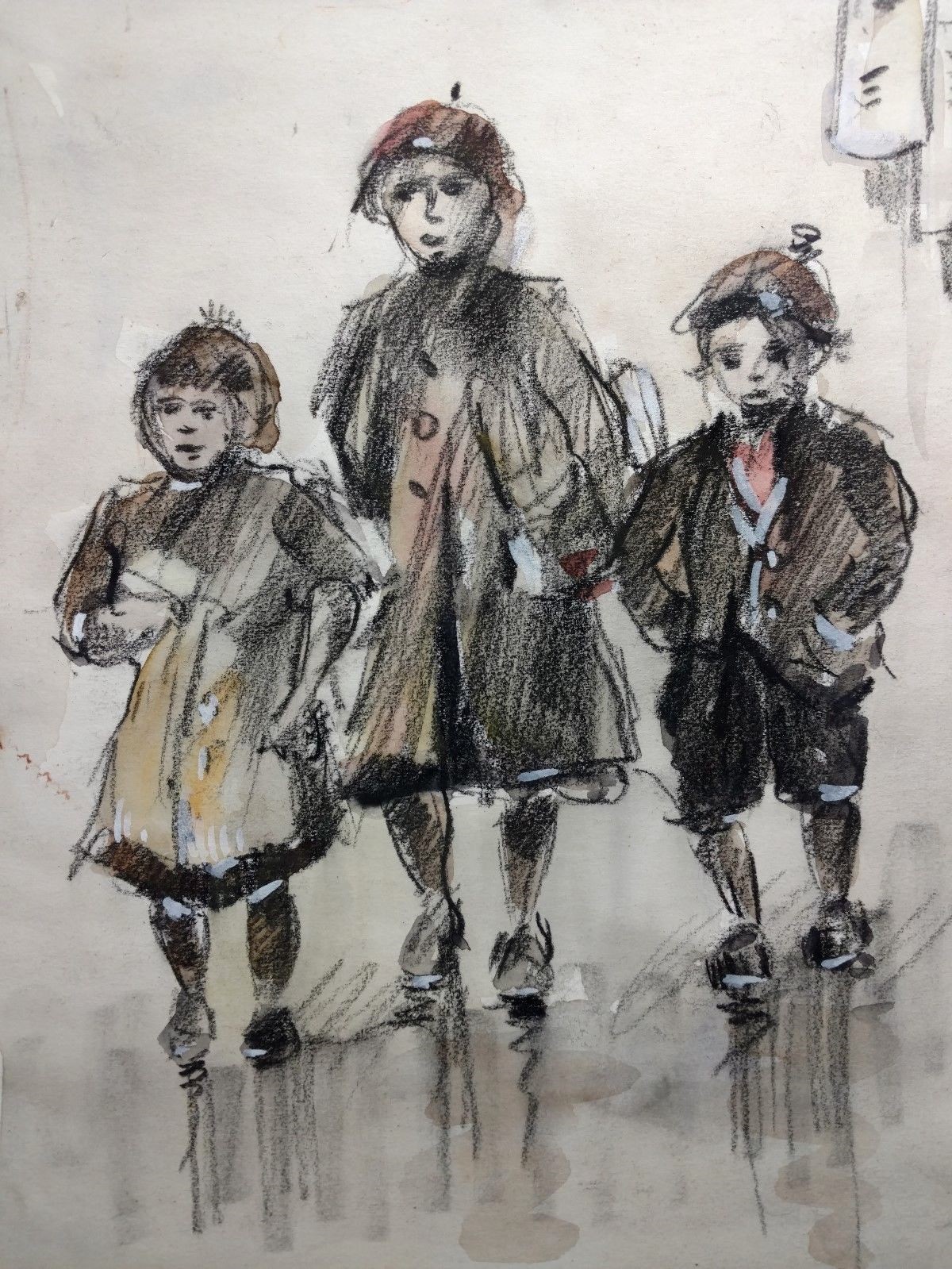 Marie Henrie Mackenzij (Mackenzie) Original Mixed Media – Amsterdam