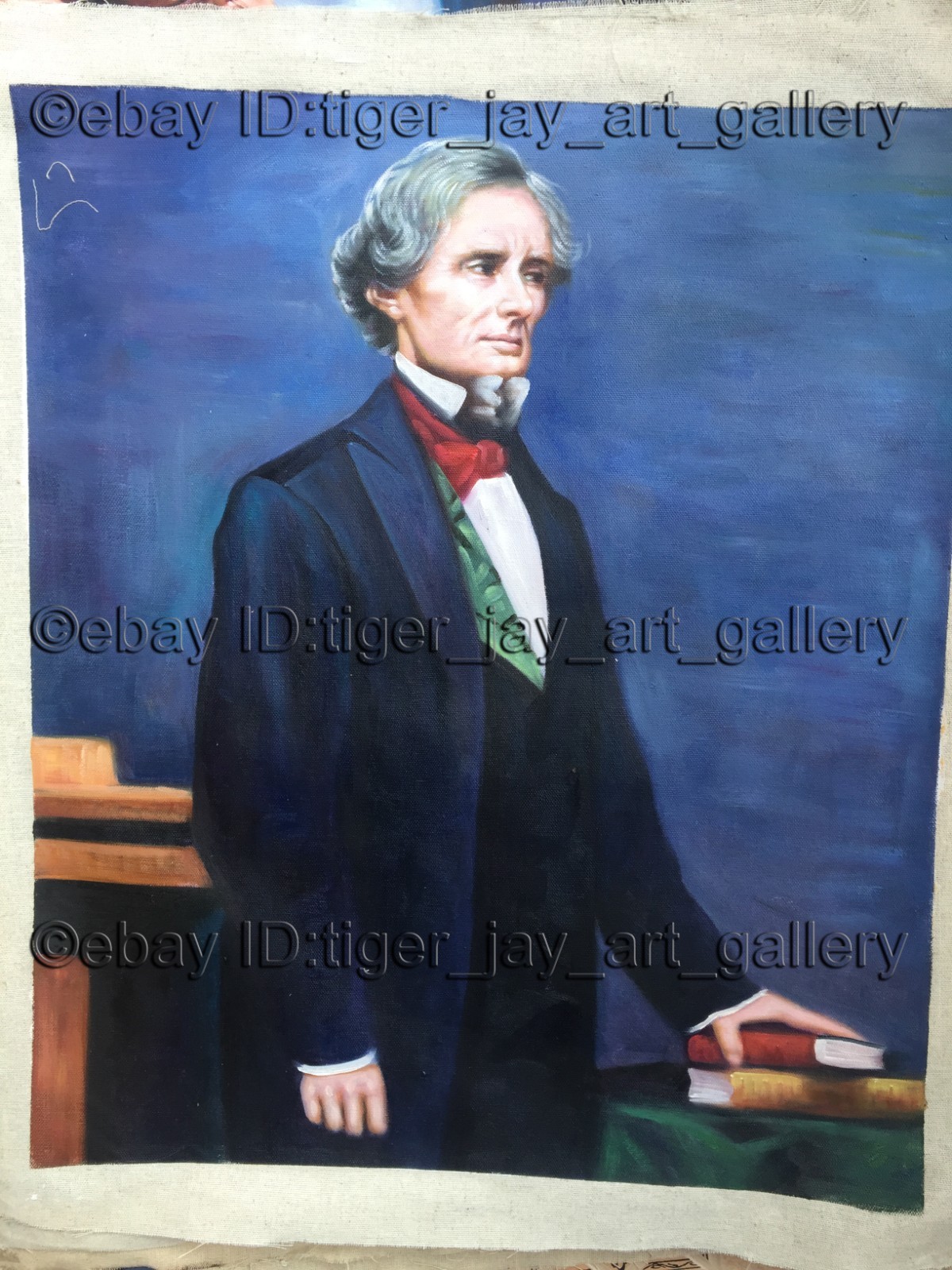 Jefferson Davis Confederate States of America President CSA Christian county Art