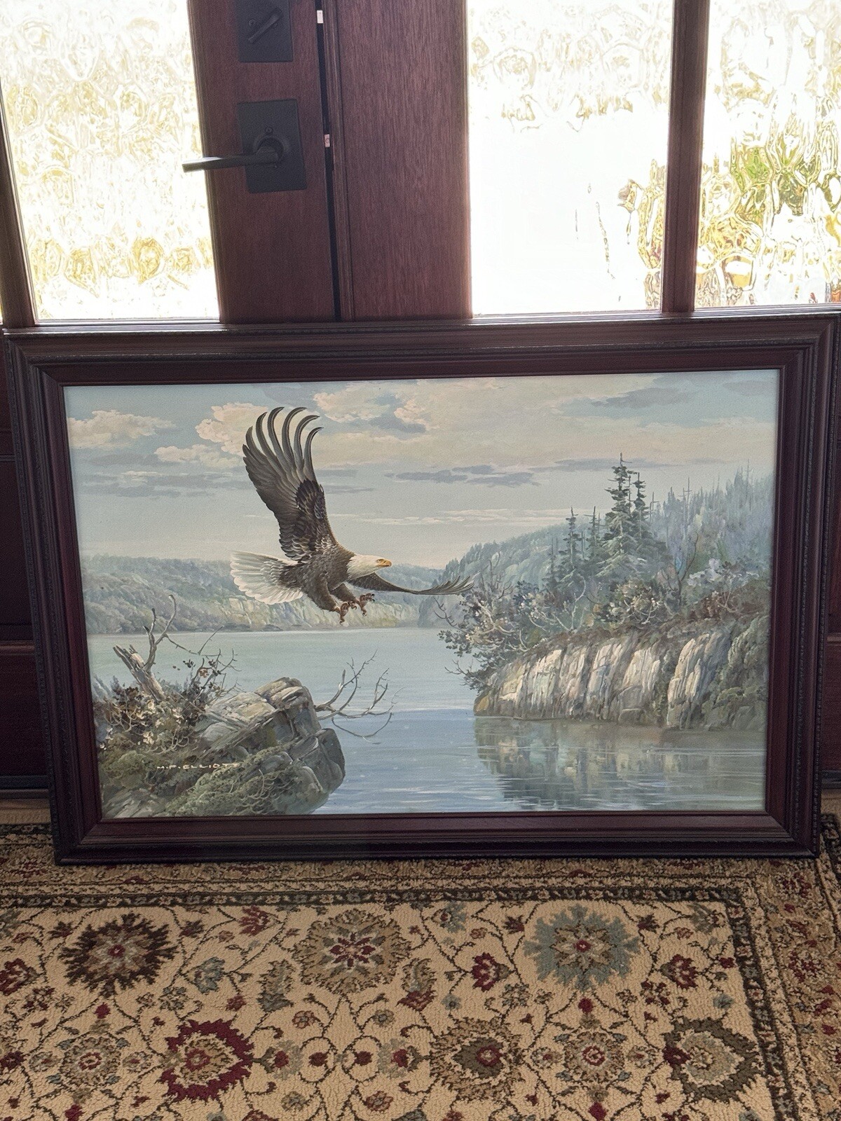 M P Elliott Eagle In Flight