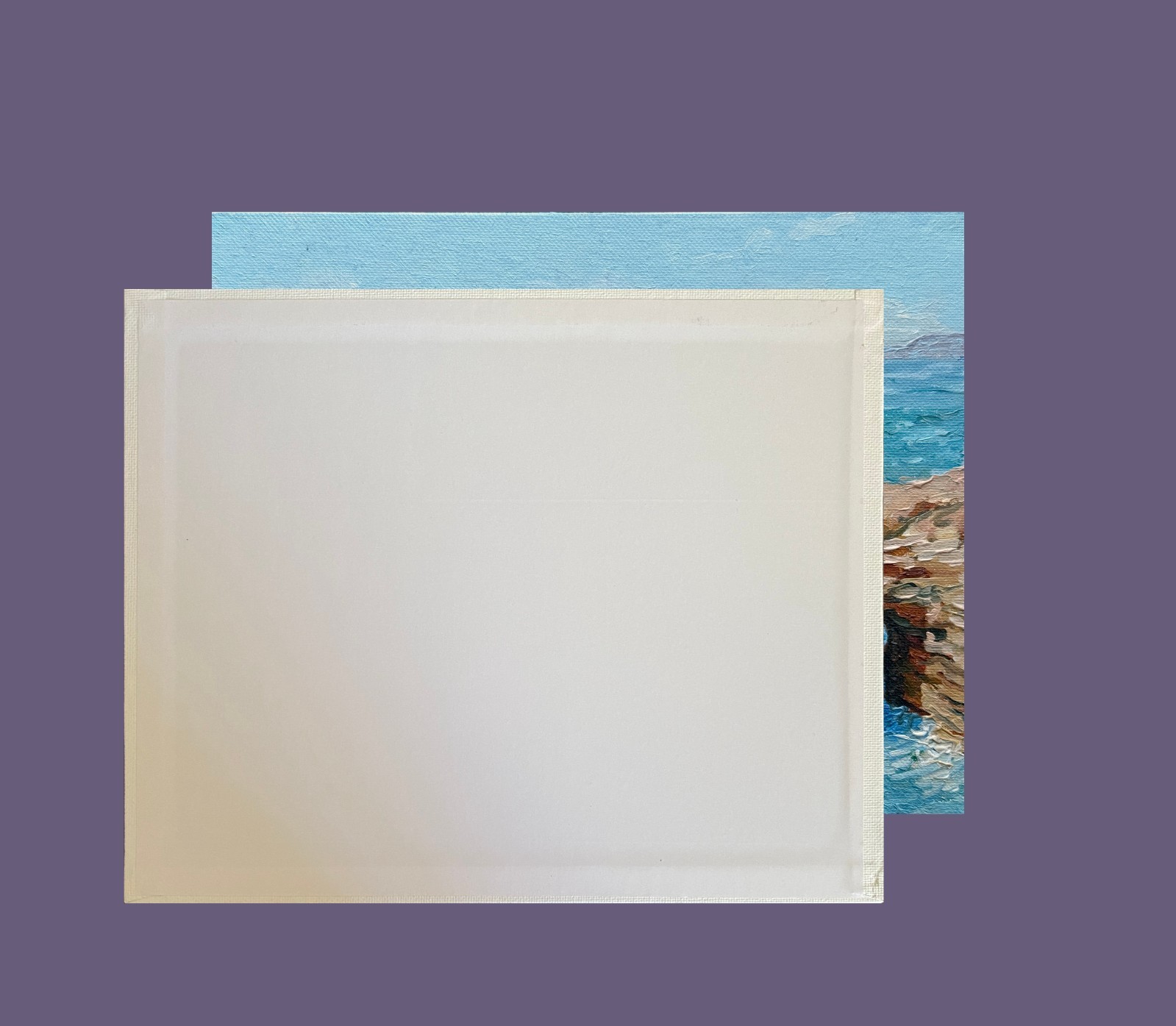 Oil Painting. Original. Sunset Cliffs 8×10 – San Diego Ocean Coastal Art