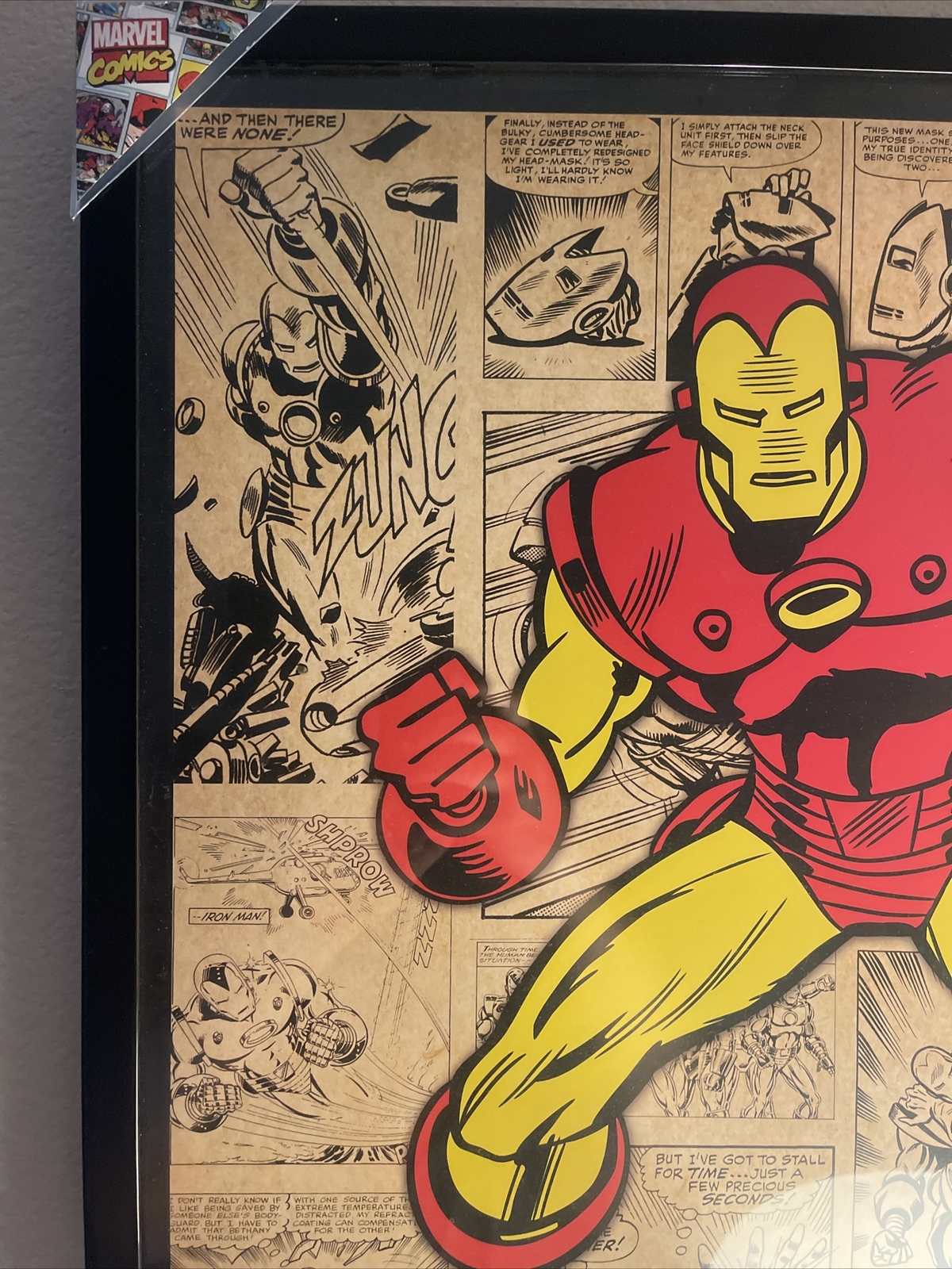 Iron Man Painting Marvel Comic