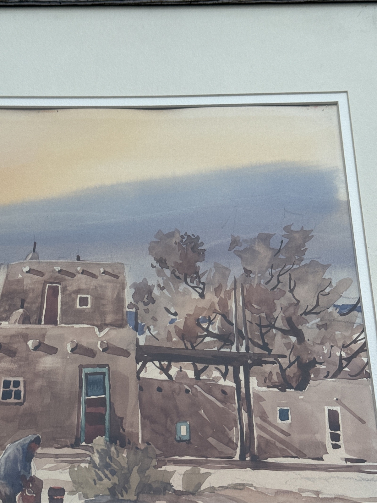 DON BRACKETT PAINTING NEW MEXICO NATIVE AMERICAN INDIAN LISTED FAMOUS EXHIBITED
