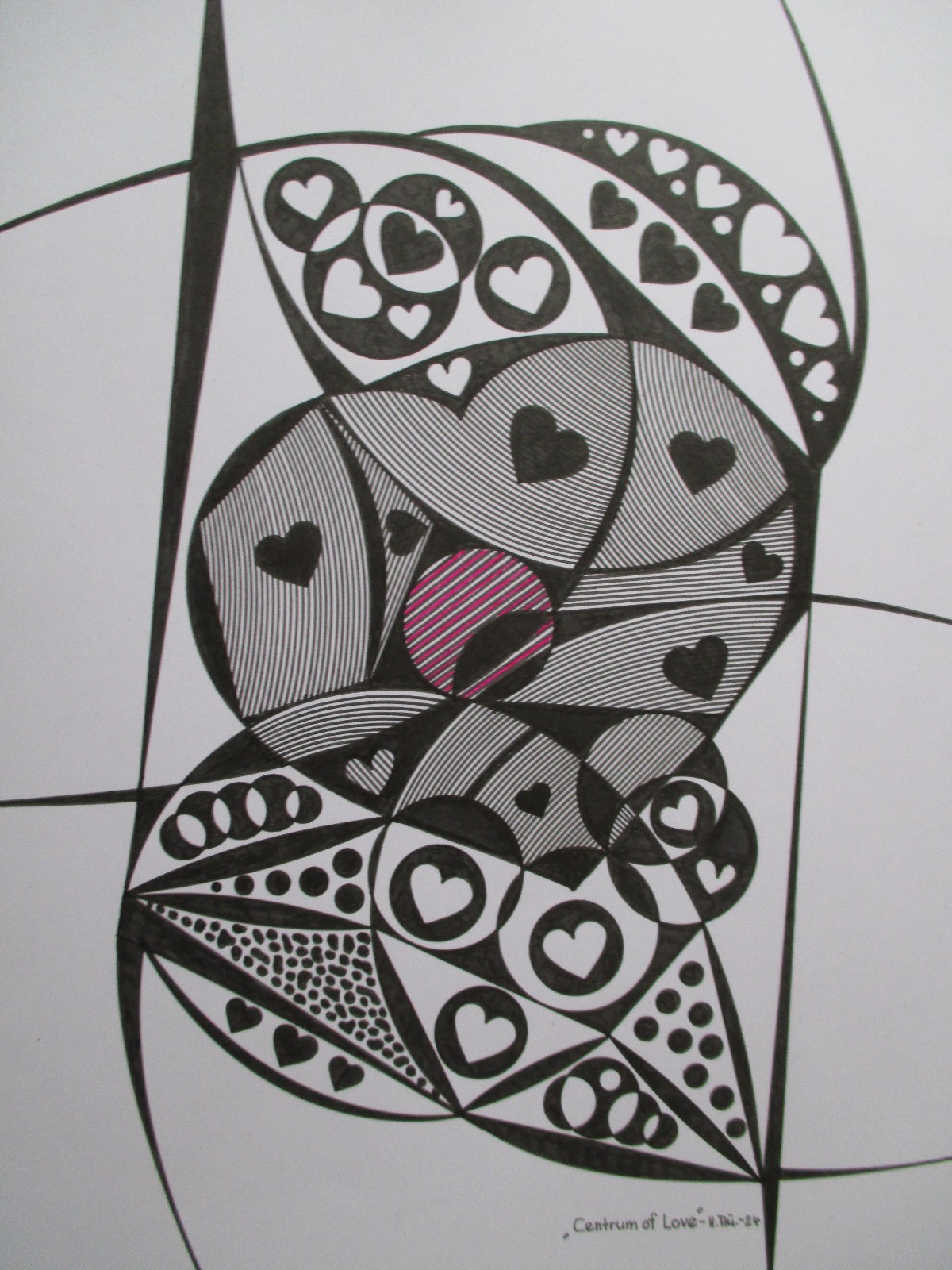 Original 2024 Ink Graphic – B. No: 2592