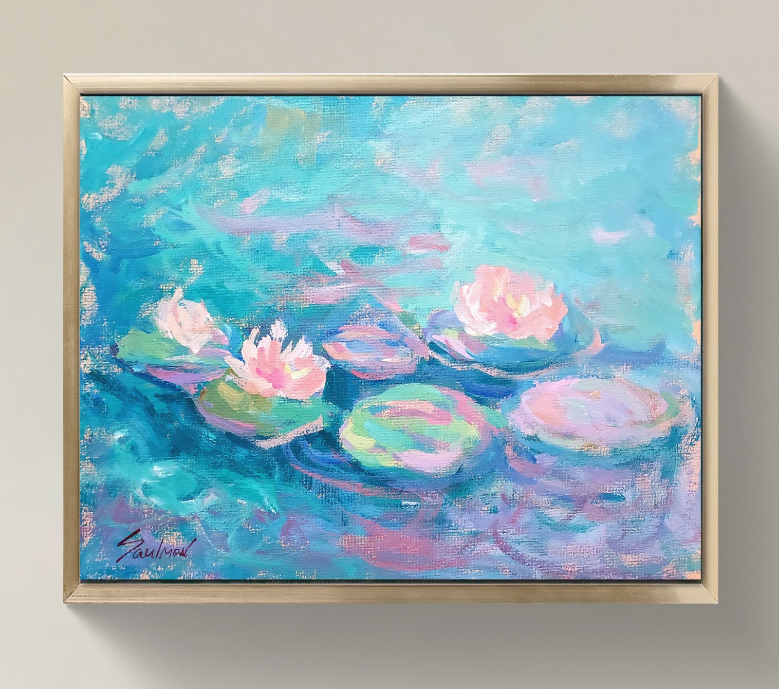 Original Impressionist Painting on 14×11 inch Canvas – Signed by the Artist