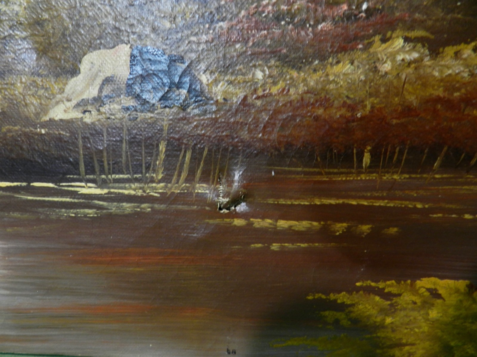 V. Rooy Oil Painting On Canvas