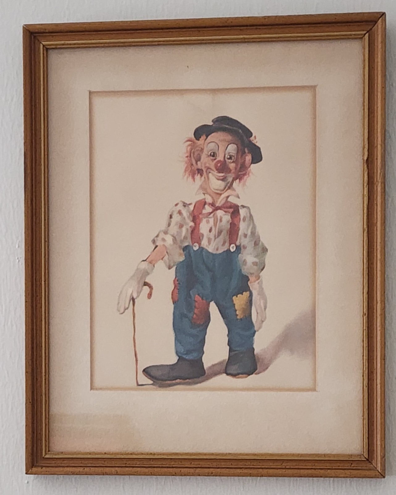 Julian Ritter Clown Portraits – Framed prints ‘The Gent’ & ‘Adlai’