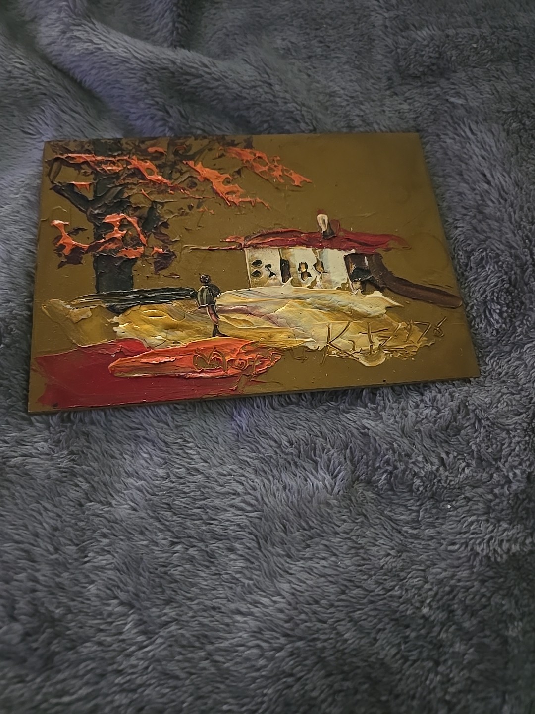 morris katz oil painting