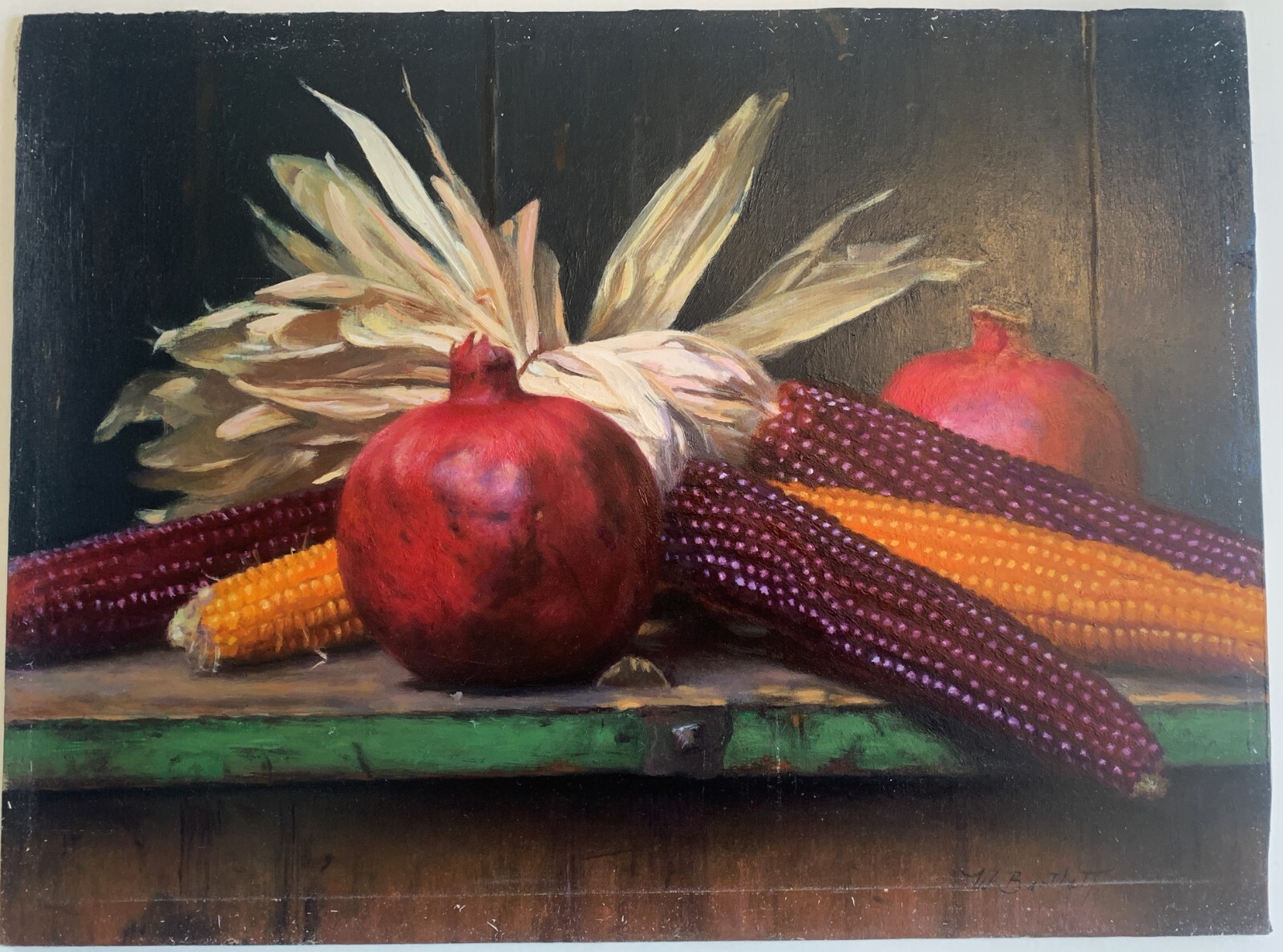 WILLIAM E BARTLETT B 1960 FINE ORIGINAL STILL LIFE PAINTING SIGNED