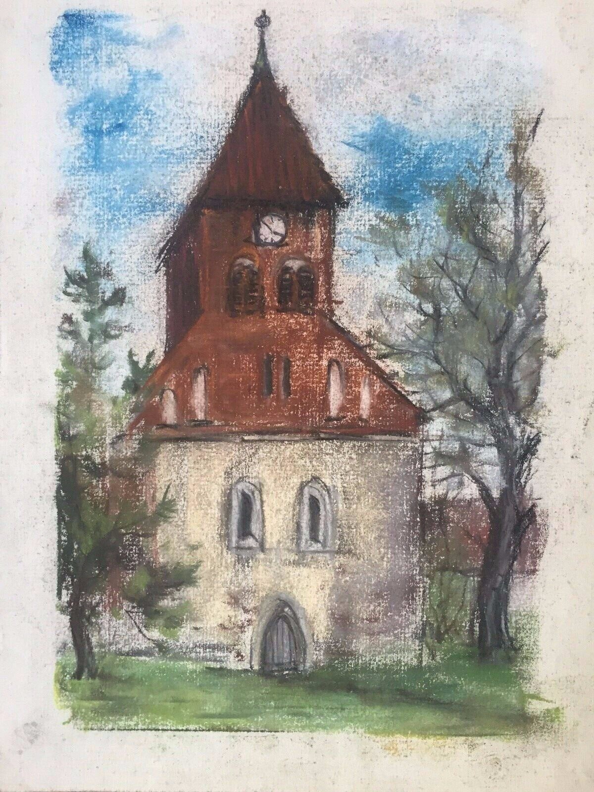 Franz Ehmke 1928-2018 GDR Painter° Church Brandenburg Village Wer Knows To Ort ?