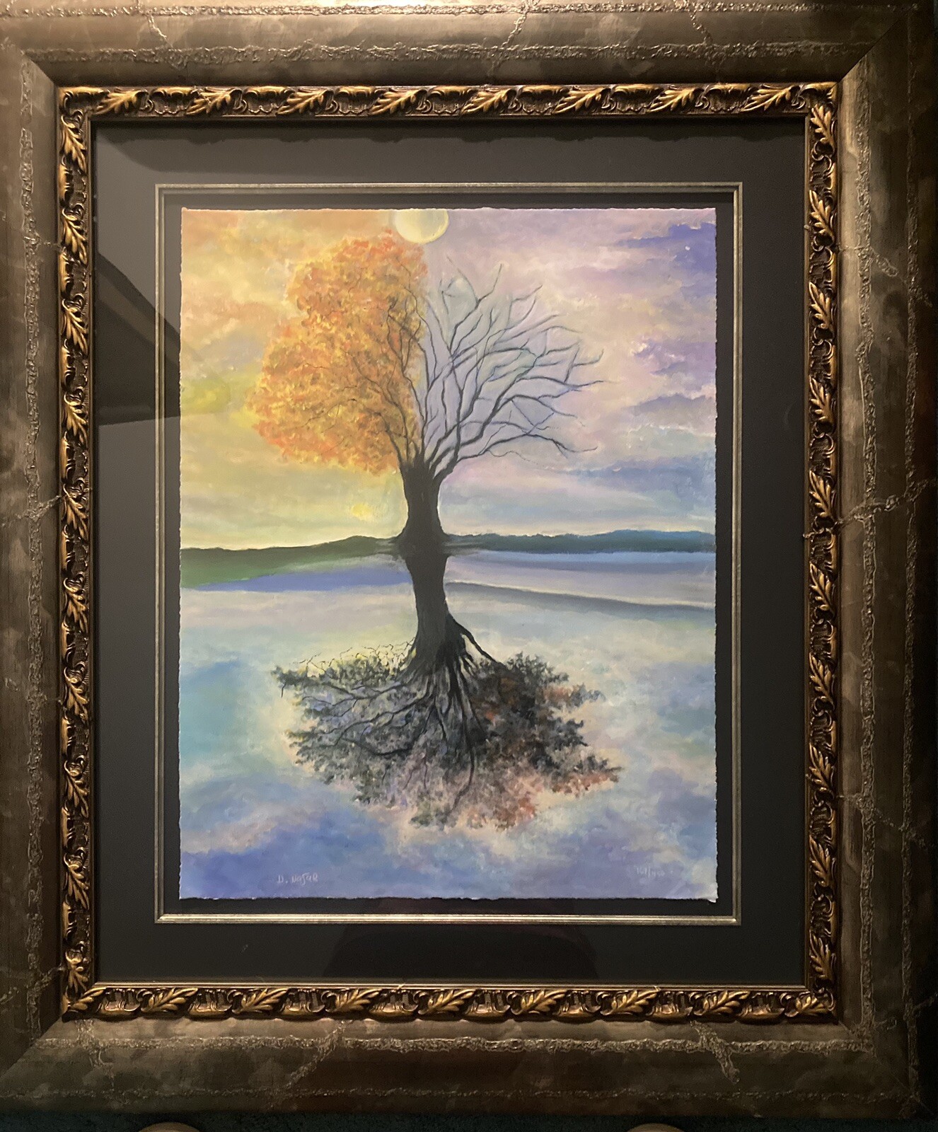 2019 Giclee With On Paper By David Najar – Limited Edition Changing Seasons