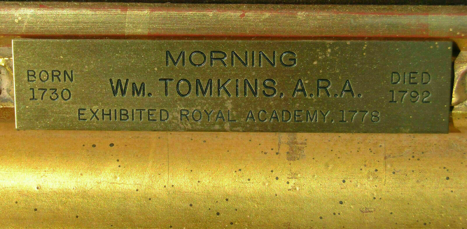 LISTED Old Master William Tomkins (1730 – 1792) with Provenance