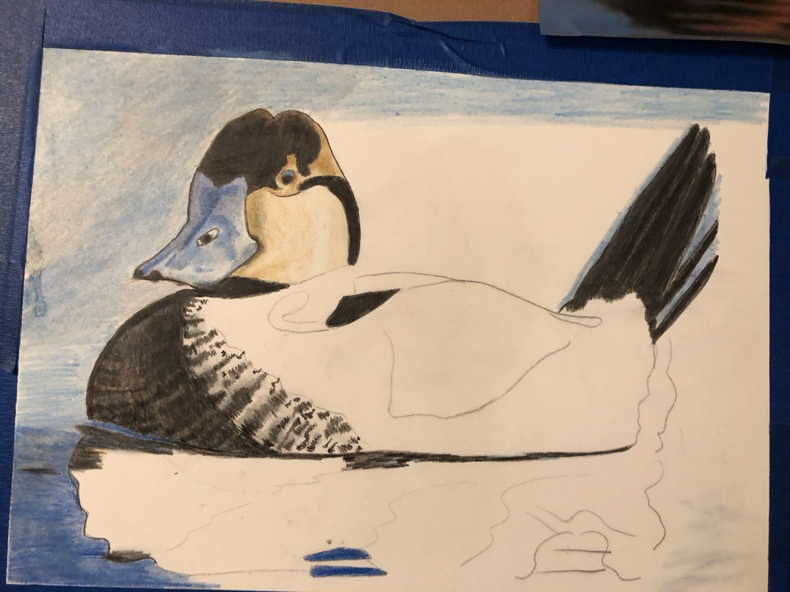 Rudy Duck Original Art by Arkansas Artist Leah Smith