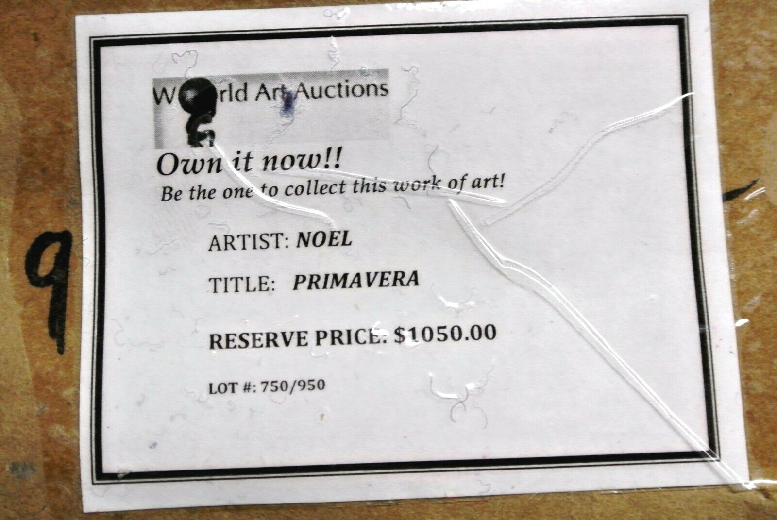 Noel Suarez-«Primavera»-Framed Ltd Ed Mixed-Media Hand Embellished Giclee/Canvas