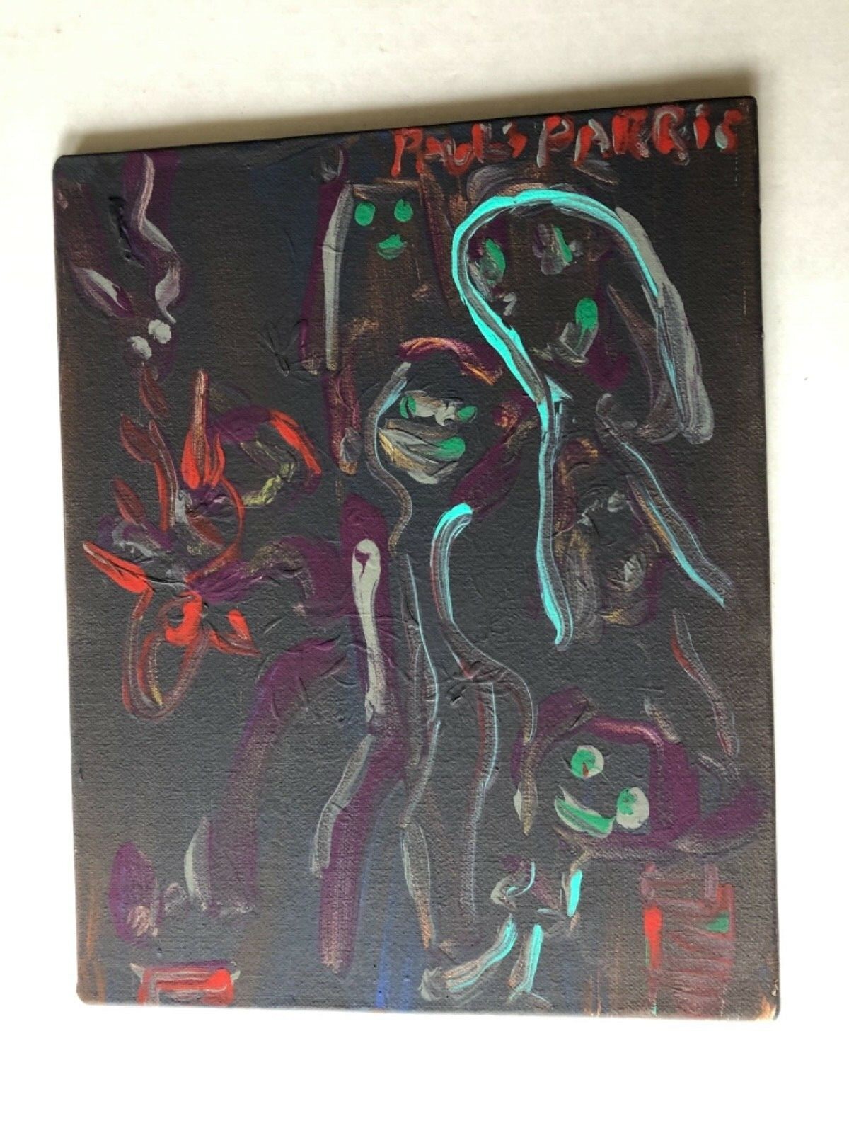 Paul Parris Outsider Art Expressionist Picasso Dali Graffiti Miro Chagall Keil