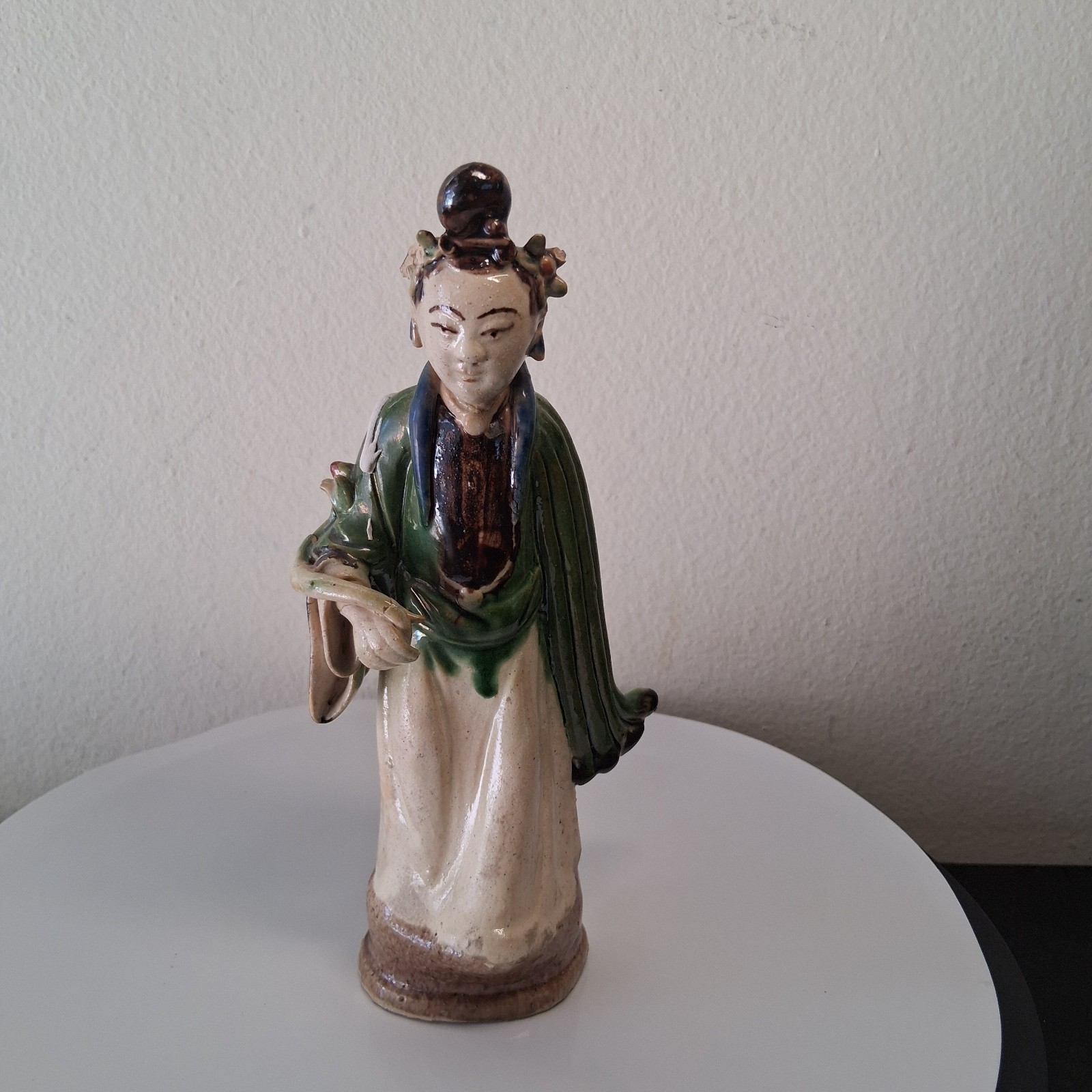 Two Chinese Mudman Figures c. Early 20th C.
