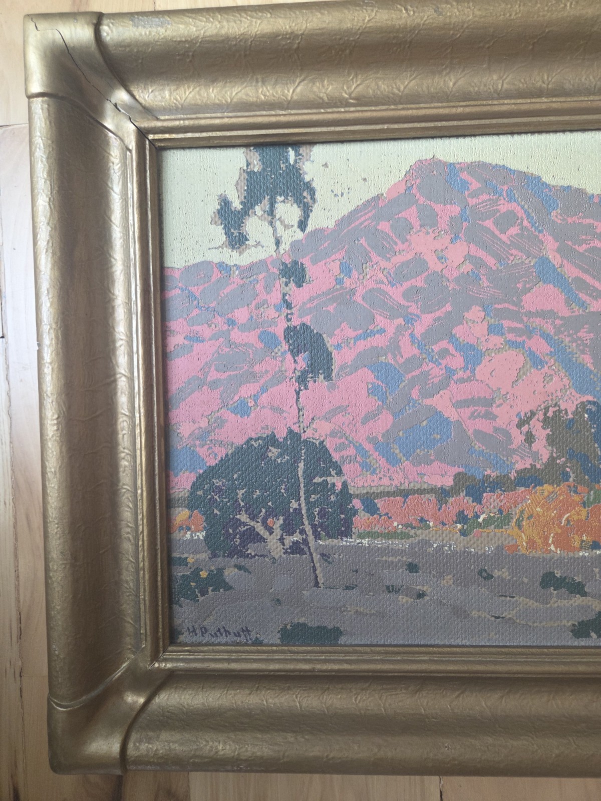HANSON DUVALL PUTHUFF (1875-1972 Corona Del Mar, CA) Mountainous Landscape