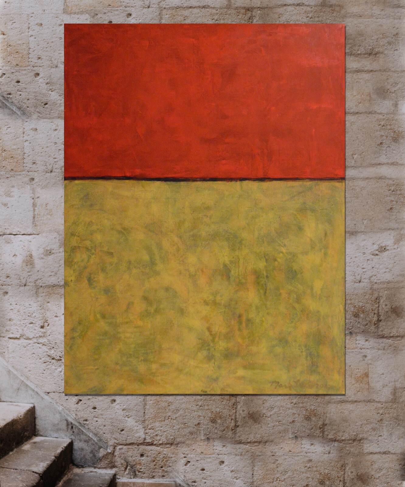 Mark Rothko inspired￼, Painting 81” X 62” Extra Large,Abstract,Modern, Pop XL
