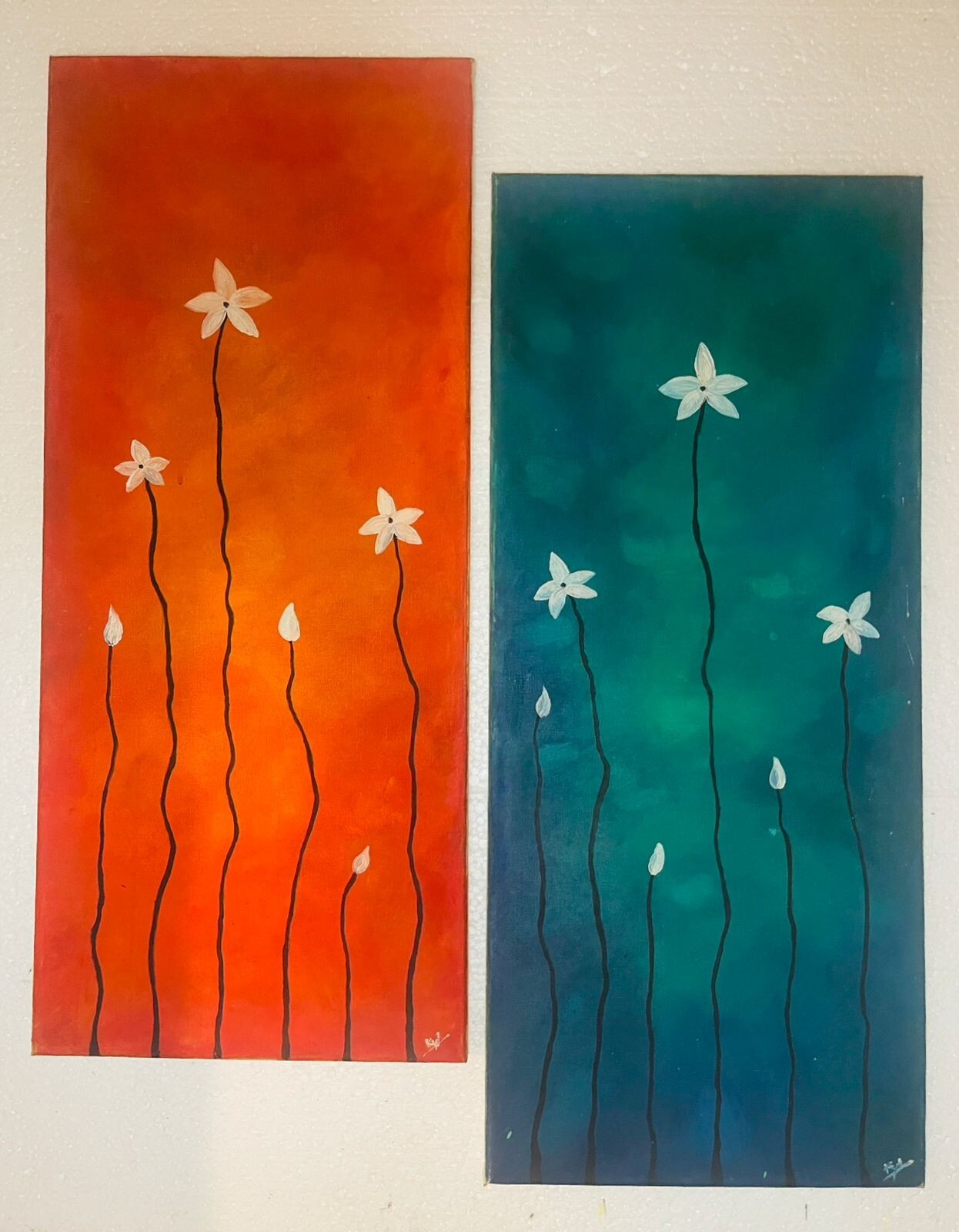 Dual Oil painting