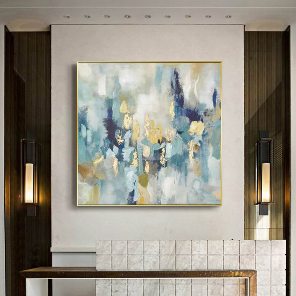 Wall Art Modern 100%Hand Painted Canvas Art For Living Room Decor Abstract Art